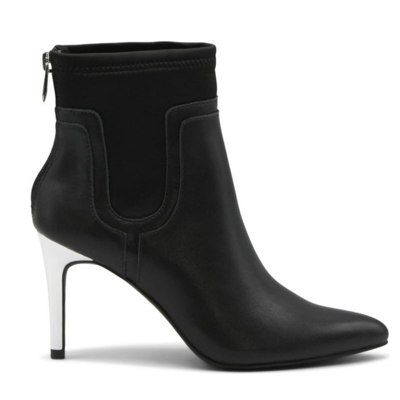 ADRIENNE VITTADINI® Netta Bootie Metal Heel Designer #652 - Picture 4 of 7